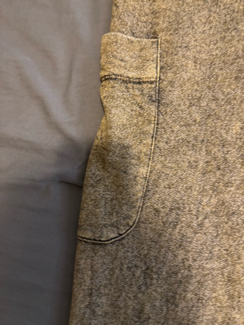 FP Movement by Free People Tan Heathered Overalls Jumpsuit - Picture 6 of 16